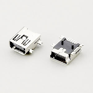 Mini USB / AB / Female / SMT
